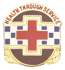 US Army Medical Department Fort Hunter Stewart Unit Crest - Saunders Military Insignia