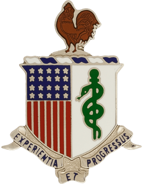 US Army Medical Department Regimental Unit Crest New Design - Saunders Military Insignia