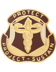 US Army Medical Research and Materiel Command Unit Crest - Saunders Military Insignia