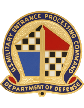 US Army Military Entrance and Processing command Unit Crest - Saunders ...