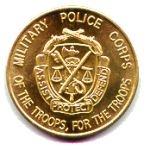 US Army Military Police Presentation Coin
