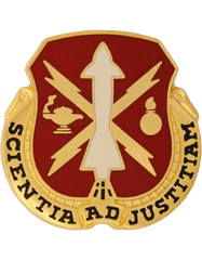 US Army Missile And Munitions Center School Unit Crest - Saunders Military Insignia