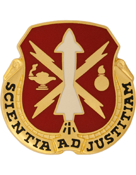 US Army Missile And Munitions Center School Unit Crest - Saunders Military Insignia