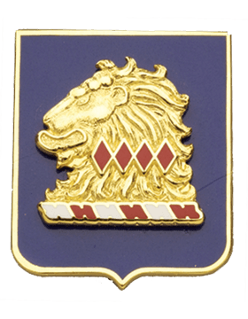 US Army New Jersey National Guard Unit Crest with Dual Post Pins