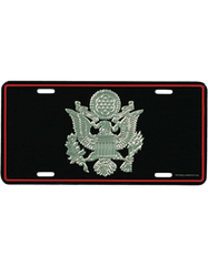 US Army Officer Rank License Plate - Saunders Military Insignia
