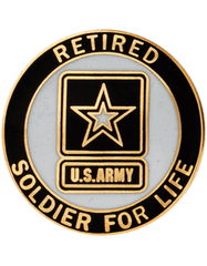 US Army Retired Service Identification Badge - Saunders Military Insignia