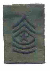 US Army Sergeant Major Gortex Rank Insignia - Saunders Military Insignia