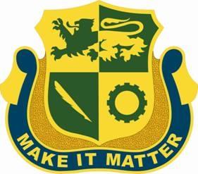 US Army Special Troops Battalion, 1st Armored Division Unit Crest