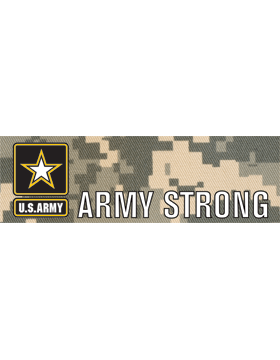 US Army Strong bumper sticker - Saunders Military Insignia