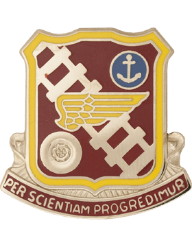 US Army Transportation School Unit Crest