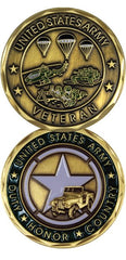 US Army Veteran precentation coin - Saunders Military Insignia