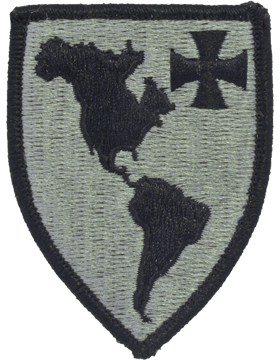 US ARMY Western Hemisphere ACU cloth patch