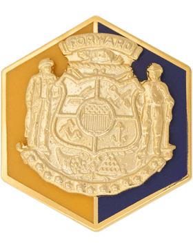 US ARMY Wisconsin State Headquarters National Guard Unit Crest