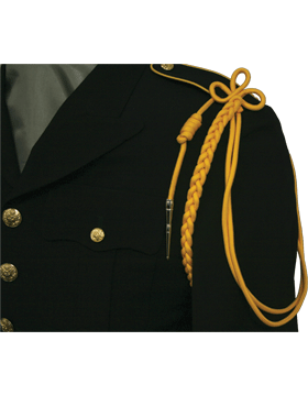 US Army yellow uniform shoulder cord
