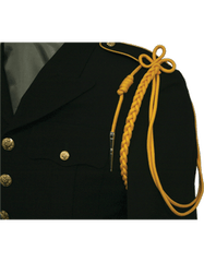 US Army yellow uniform shoulder cord - Saunders Military Insignia