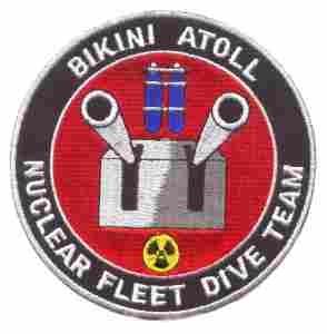 US Navy Bikini Atoll Nuclear Dive Team Patch - Saunders Military Insignia
