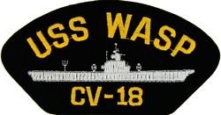 US Navy USS WASP patch - Saunders Military Insignia