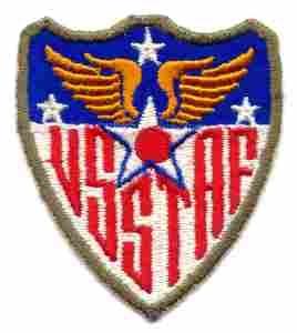 US Strategic Air Force  Patch Authentic WWII Reproduction