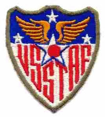 US Strategic Air Force Patch Authentic WWII Reproduction - Saunders Military Insignia
