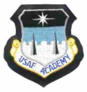 USAF Academy Patch On Leather