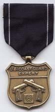 Coast Guard Expert Pistol Full Size Medal