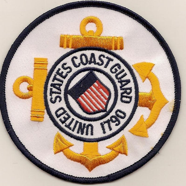 USCG Jacket Patch Patch, 4 inches