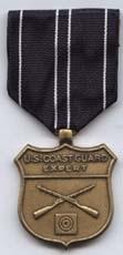 Coast Guard Rifle Expert Full Size Medal