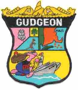 USS Gudgeon SS211 US Navy Submarine Patch - Saunders Military Insignia