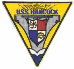 USS Hancock CVA 19 Navy Submarine Patch