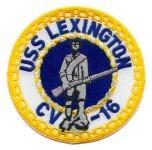USS Lexington CV 16 Navy Submarine Patch