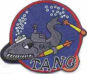 USS TANG (SS563) Navy Submarine Patch