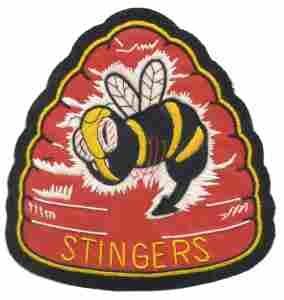 VA113 Stingers Navy Attack Squadron Patch