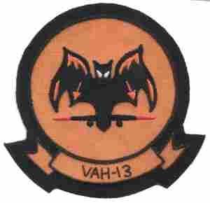 VAH13 Squadron Navy Patch - Saunders Military Insignia