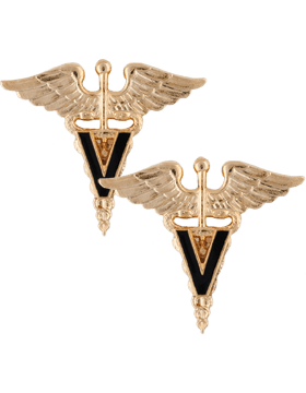 Veterinarian Officer Army branch of service badge - Saunders Military Insignia