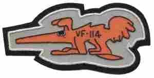 VF114 Navy Fighter Squadron Patch