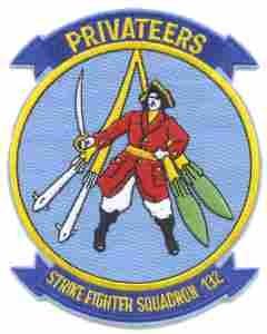 VFA132 Privateers Navy Strike Fighter patch