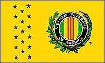 Vietname Veterans of America POLYESTER FLAG - Saunders Military Insignia