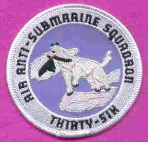 VS36 Antisubmarine Navy Squadron patch - Saunders Military Insignia