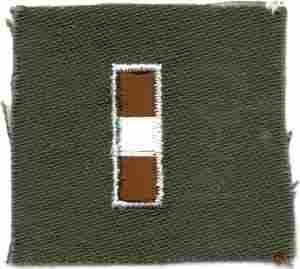 Warrant Officer 3 Badge, Olive Drab Cloth