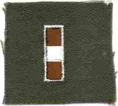 Warrant Officer 3 Badge, Olive Drab Cloth - Saunders Military Insignia