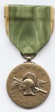 Womens Army Corp Full Size Medal