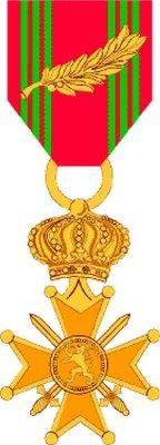 WWI Belgium Croix de Guerre Full Size Medal