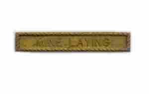 WWI Victory Medal Mine Laying Clasp,
