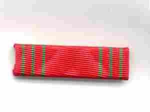 WWII Belgian Croix de Gr Ribbon Bar - Saunders Military Insignia